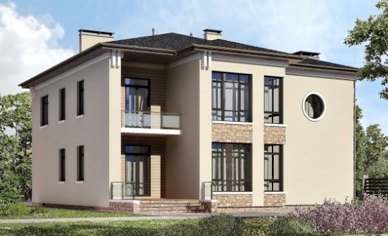 300-005-Л Проект двухэтажного дома, классический загородный дом из кирпича Шумиха | Проекты домов от House Expert