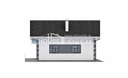 180-001-П Проект двухэтажного дома мансардный этаж, гараж, компактный дом из твинблока Далматово, House Expert