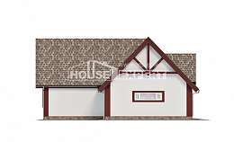 145-002-Л Проект гаража из твинблока Курган, House Expert