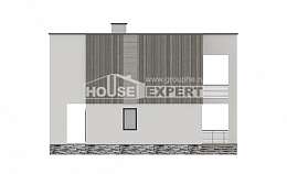 150-017-П Проект двухэтажного дома, экономичный домик из твинблока Шадринск, House Expert